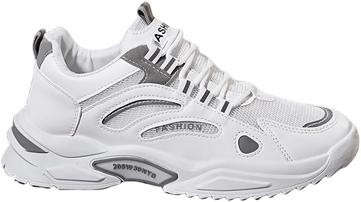 Мужские платформенные кроссовки, нескользящие кроссовки на шнуровке с дышащей тканью для пробежек на улице, путешествий и прогулок Clolinde
Мужские платформенные кроссовки, нескользящие кроссовки на шнуровке с дышащей тканью для пробежек на улице, путешествий и прогулок Clolinde