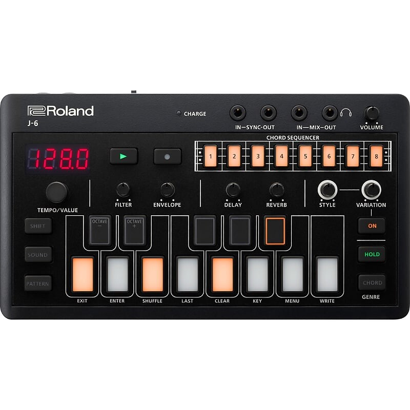 Аккордовый синтезатор Roland Aira Compact J-6 J-6 Chord Synthesizer
Аккордовый синтезатор Roland Aira Compact J-6 J-6 Chord Synthesizer