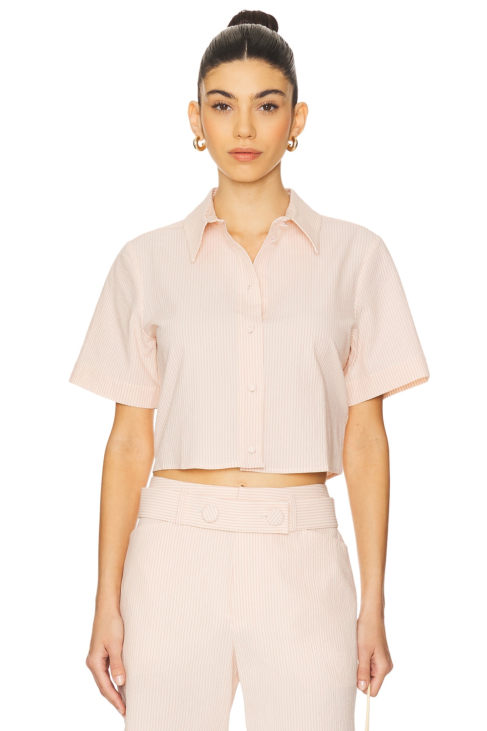 Рубашка из ткани "сирсакер" Frame, azalea multi
Рубашка из ткани "сирсакер" Frame, azalea multi