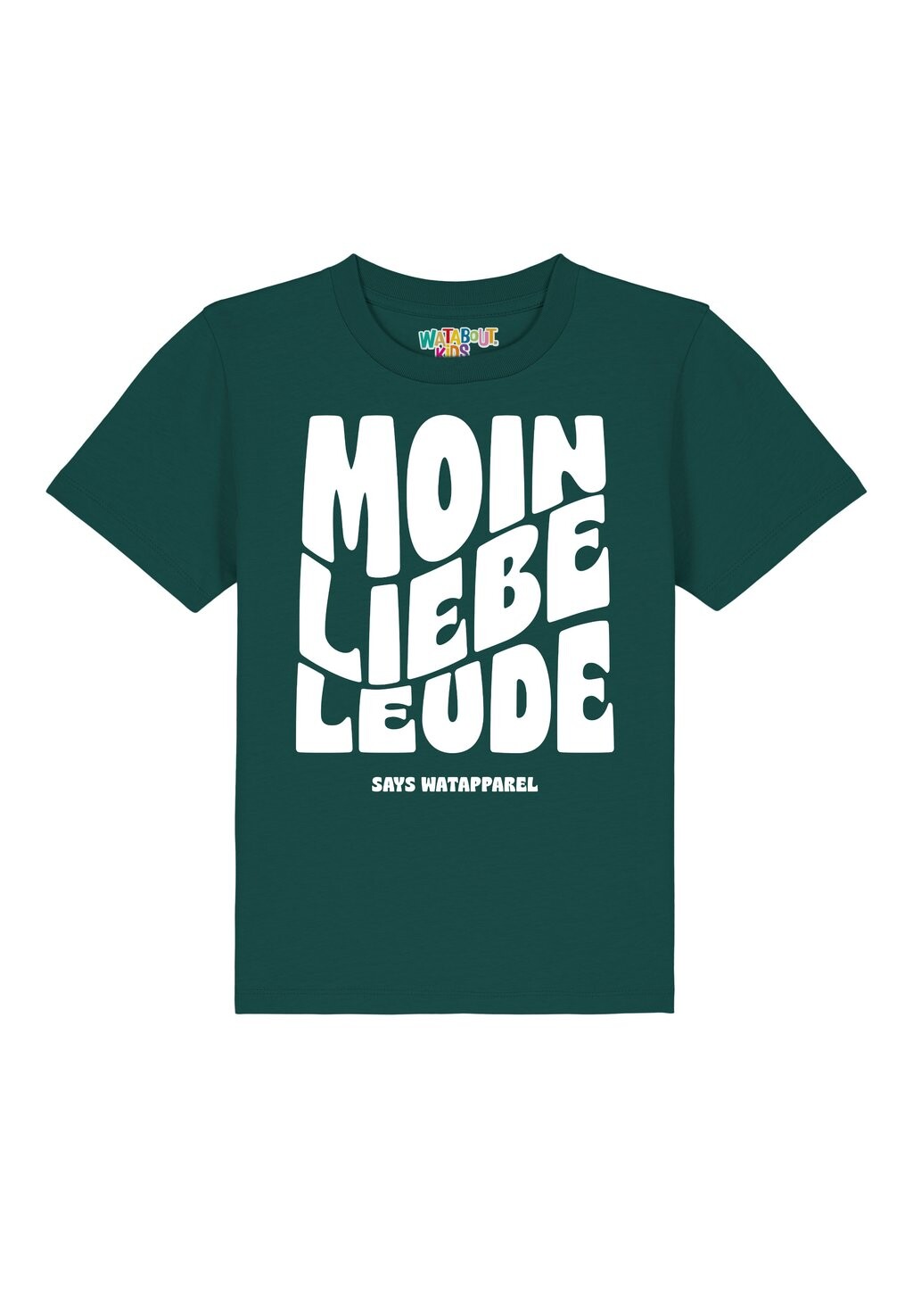 Футболка с принтом Watapparel, цвет glazed green 
Футболка с принтом Watapparel, цвет glazed green