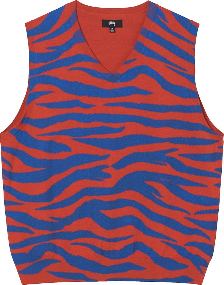 Свитер Stussy Tiger Printed Sweater Vest 'Red', красный
Свитер Stussy Tiger Printed Sweater Vest 'Red', красный