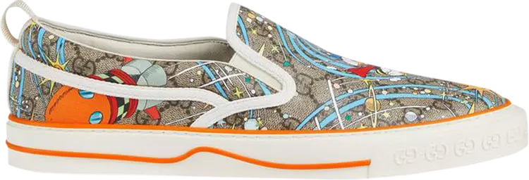 Кроссовки Disney x Gucci Tennis 1977 Slip-On Donald Duck, коричневый
Кроссовки Disney x Gucci Tennis 1977 Slip-On Donald Duck, коричневый