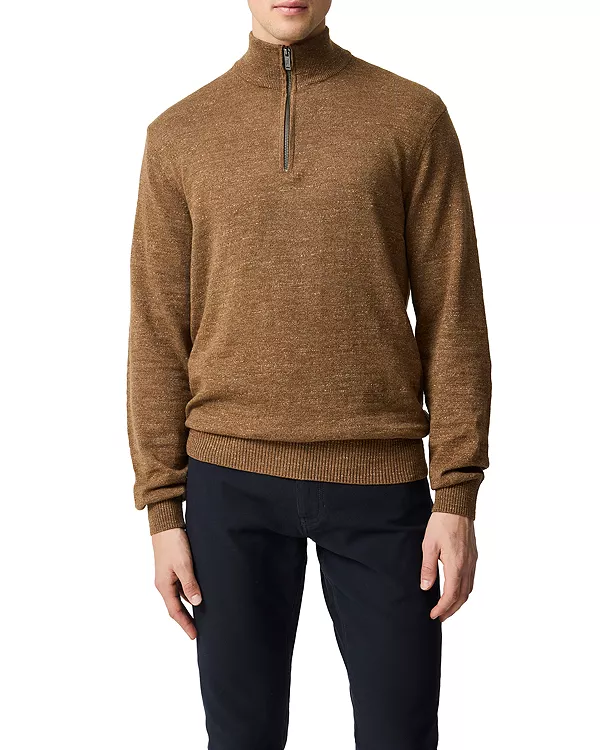 Вязаный свитер Fortrose с молнией на четверть длины Rodd & Gunn, коричневый
Вязаный свитер Fortrose с молнией на четверть длины Rodd & Gunn, коричневый