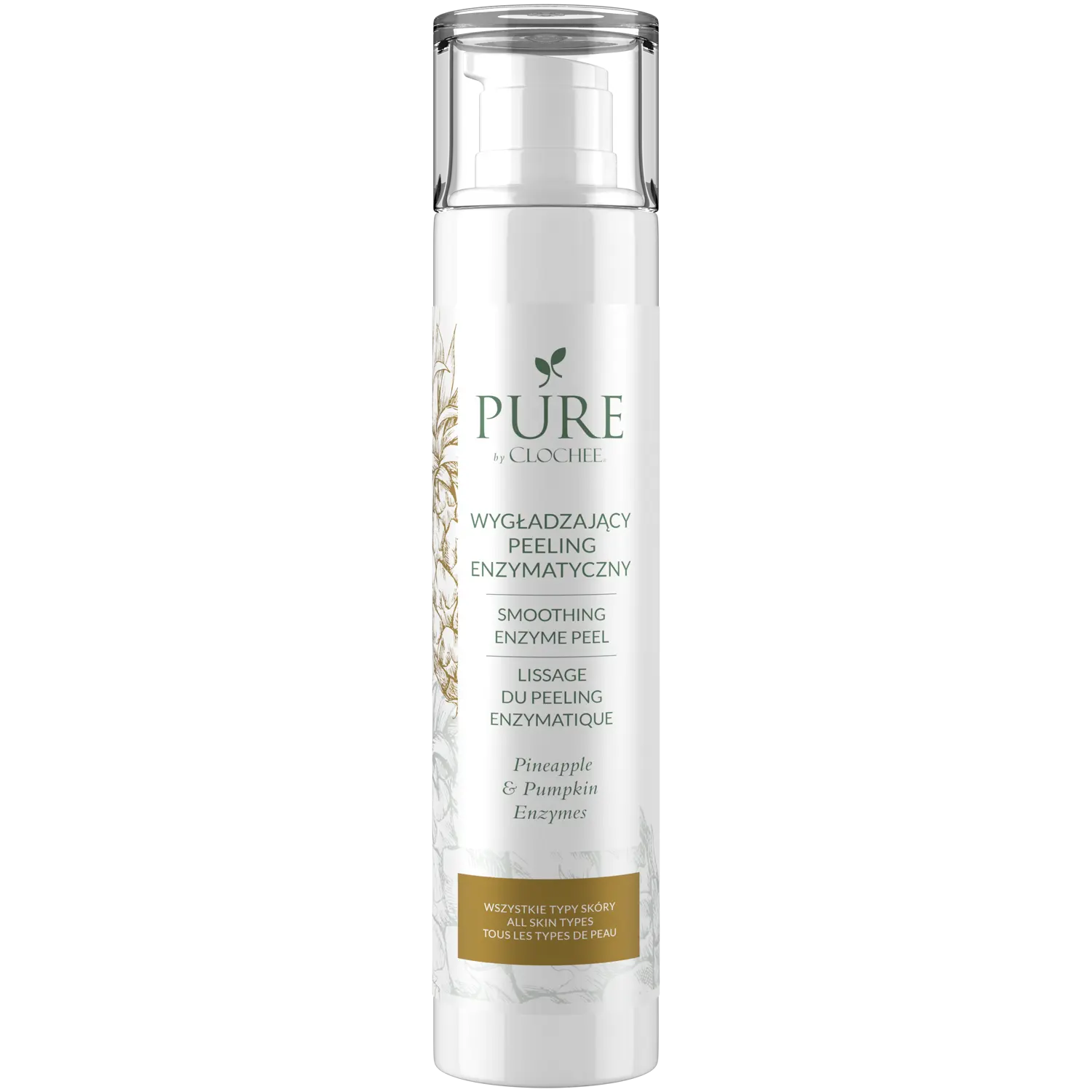 Pure By Clochee Разглаживающий энзимный скраб для лица, 50 мл 
Pure By Clochee Разглаживающий энзимный скраб для лица, 50 мл