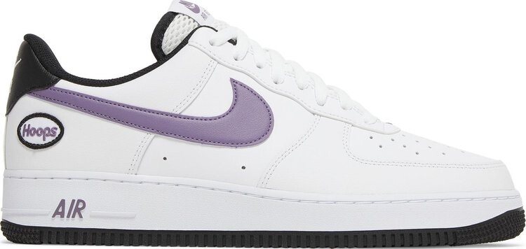 Кроссовки Nike Air Force 1 '07 LV8 'Hoops - White Canyon Purple', белый 
Кроссовки Nike Air Force 1 '07 LV8 'Hoops - White Canyon Purple', белый