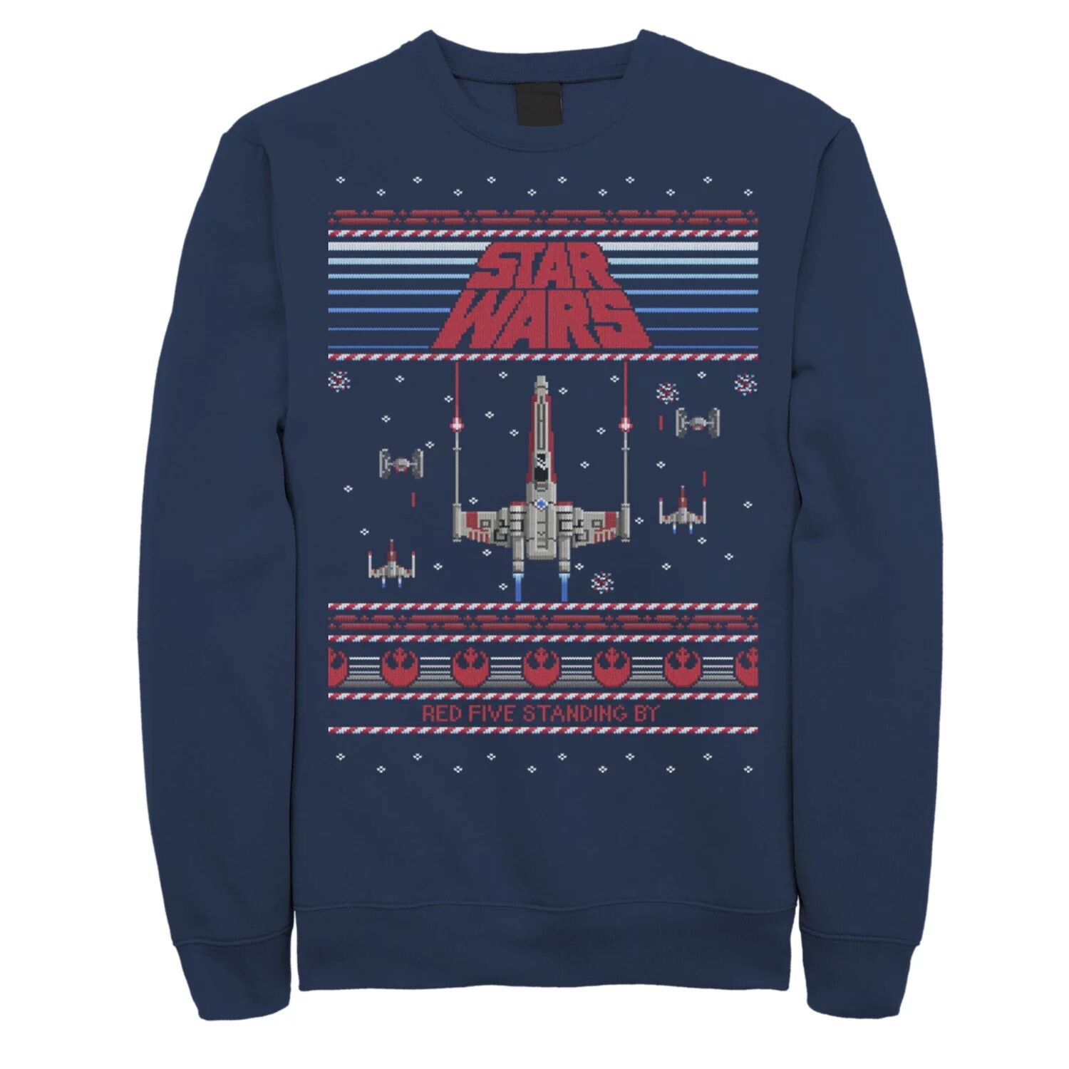 Мужской красный свитер Five Standing By Ugly Christmas Sweater Star Wars
Мужской красный свитер Five Standing By Ugly Christmas Sweater Star Wars