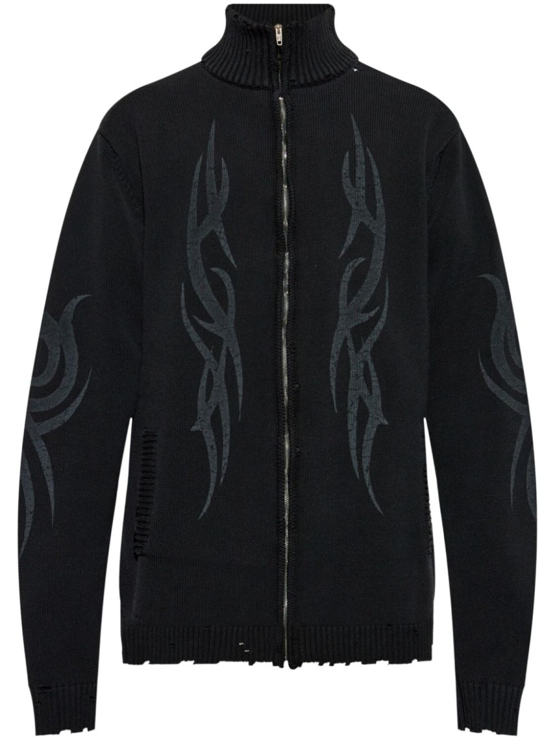 Кардиган на молнии Y2k Balenciaga, черный
Кардиган на молнии Y2k Balenciaga, черный