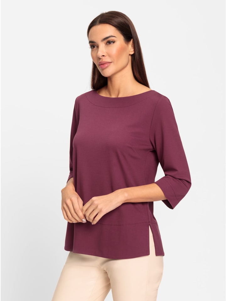 Рубашка с рукавами 3/4 бордового цвета Heine
Рубашка с рукавами 3/4 бордового цвета Heine