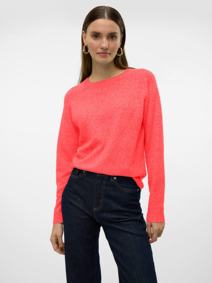 Пуловер Vero Moda Strick Pullover Meliert Basic Langarm VMDOFFY, цвет Neon Orange
Пуловер Vero Moda Strick Pullover Meliert Basic Langarm VMDOFFY, цвет Neon Orange