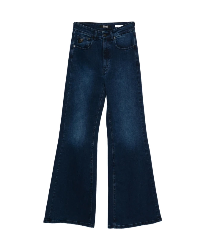 Черные джинсы-клеш с высокой талией Lois, синий
Черные джинсы-клеш с высокой талией Lois, синий