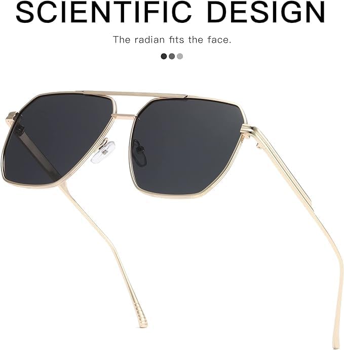 Ретро-солнцезащитные очки большого квадратного размера с поляризацией для женщин и мужчин, ретро-солнцезащитные очки UV400, классические металлические солнцезащитные очки Poeuo, Multi
Ретро-солнцезащитные очки большого квадратного размера с поляризацией для женщин и мужчин, ретро-солнцезащитные очки UV400, классические металлические солнцезащитные очки Poeuo, Multi