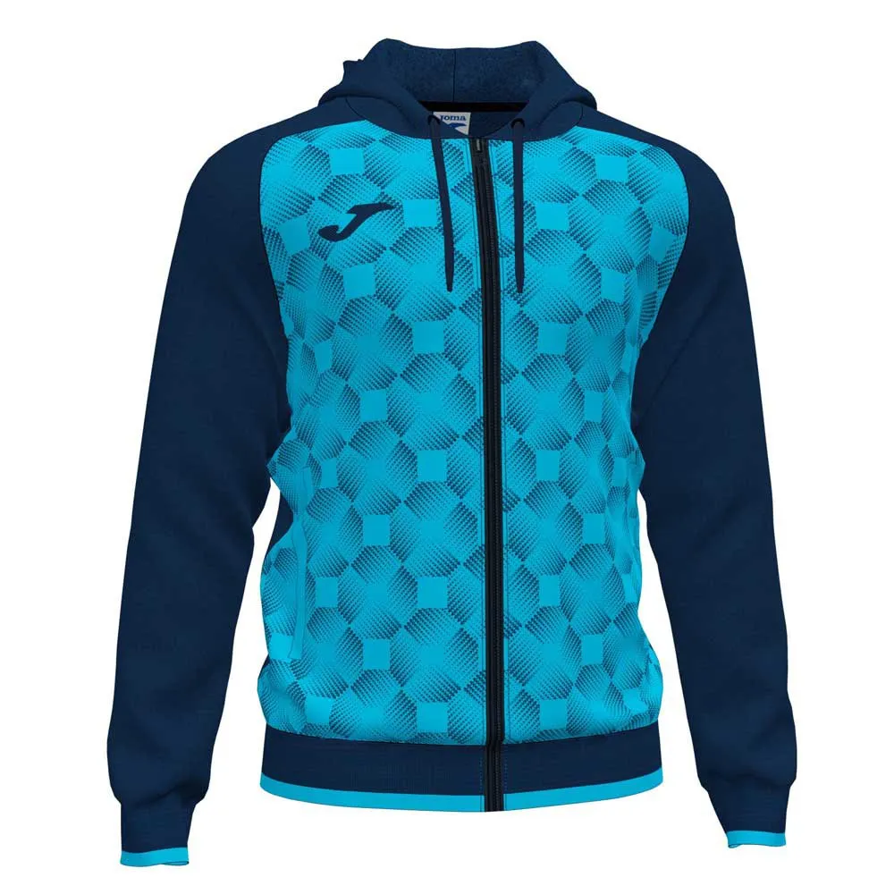 Толстовка Joma Supernova III full zip, синий
Толстовка Joma Supernova III full zip, синий