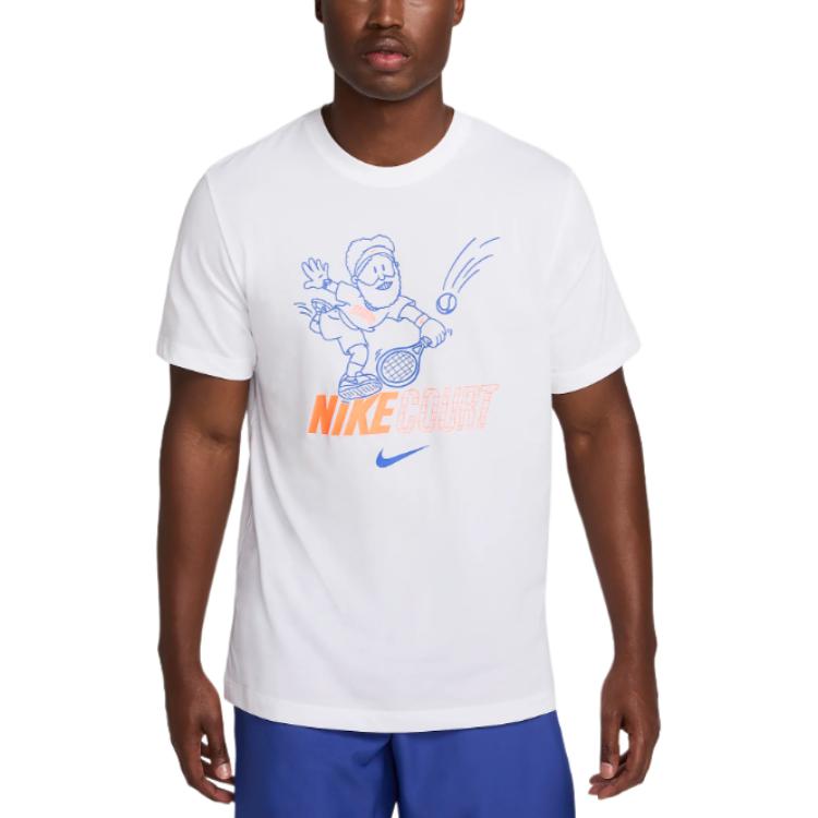 Мужская теннисная футболка Court Dri FIT Nike, белый
Мужская теннисная футболка Court Dri FIT Nike, белый
