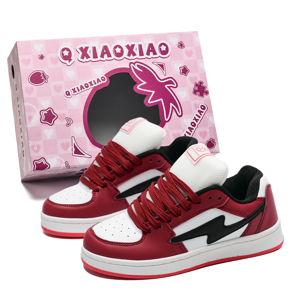 Circle small Кроссовки для скейтбординга унисекс низкие белые красно-белые с черной подошвой и непарные бело-красные, цвет White Red
Circle small Кроссовки для скейтбординга унисекс низкие белые красно-белые с черной подошвой и непарные бело-красные, цвет White Red