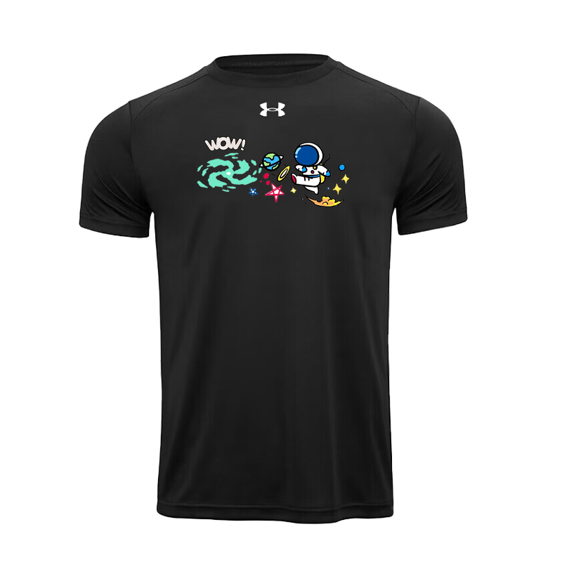 Футболка с коротким рукавом унисекс Under Armour, черный
Футболка с коротким рукавом унисекс Under Armour, черный