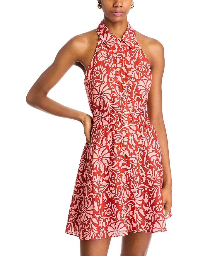 Бю: Платье-халтер из льна с цветочным принтом Veronica Beard, мультиколор
Бю: Платье-халтер из льна с цветочным принтом Veronica Beard, мультиколор