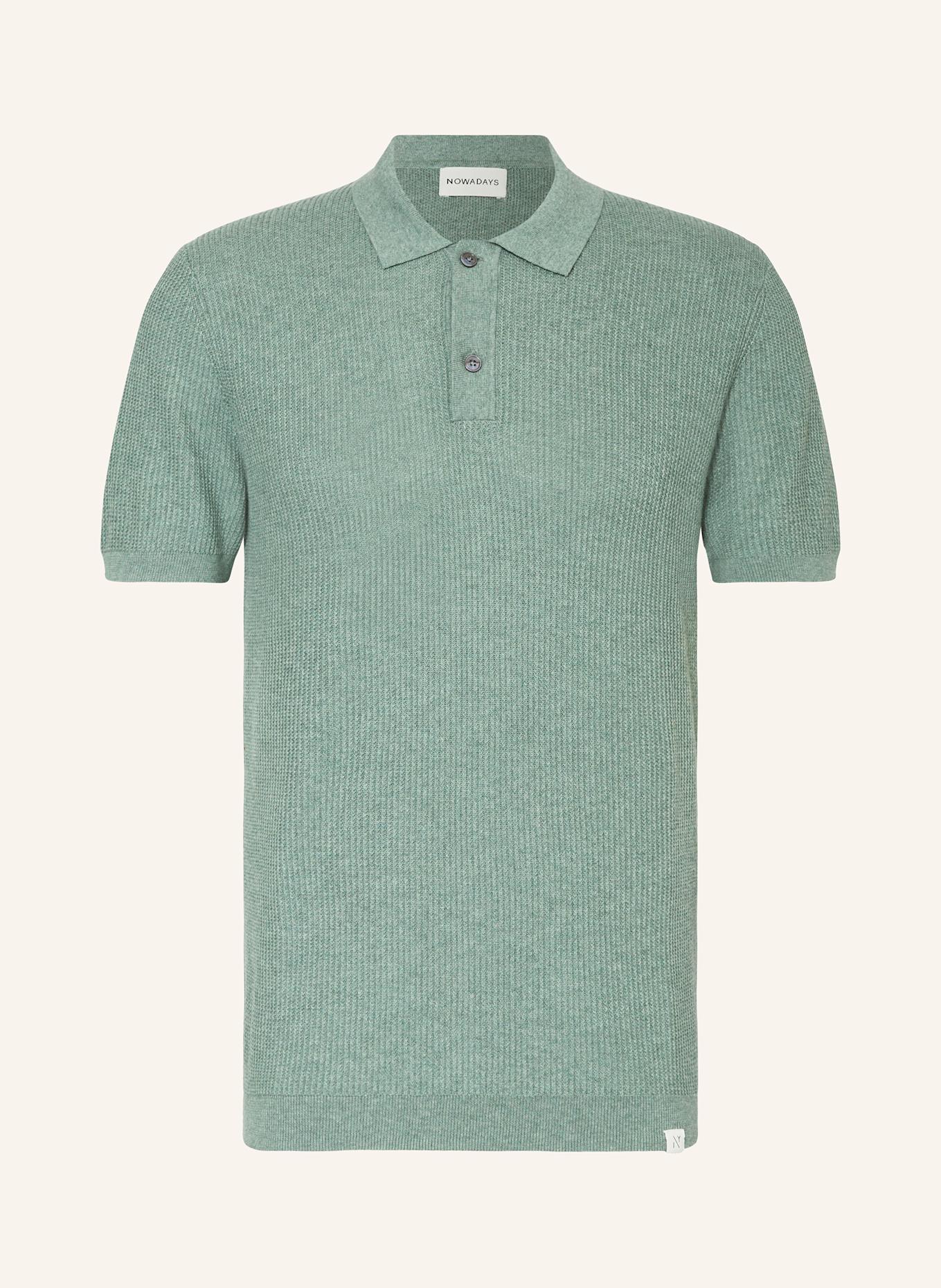 Трикотажная рубашка поло Nowadays, зеленый
Трикотажная рубашка поло Nowadays, зеленый