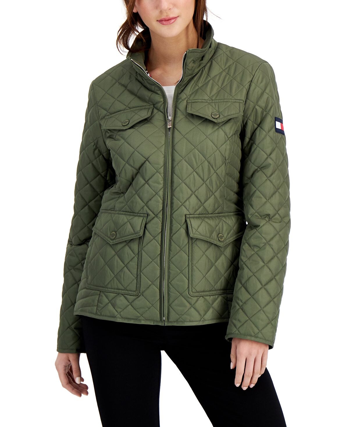 Куртка Tommy Hilfiger Quilted Zip-Up, зеленый, Серый, Куртка Tommy Hilfiger Quilted Zip-Up, зеленый
Куртка Tommy Hilfiger Quilted Zip-Up, зеленый, Серый, Куртка Tommy Hilfiger Quilted Zip-Up, зеленый
