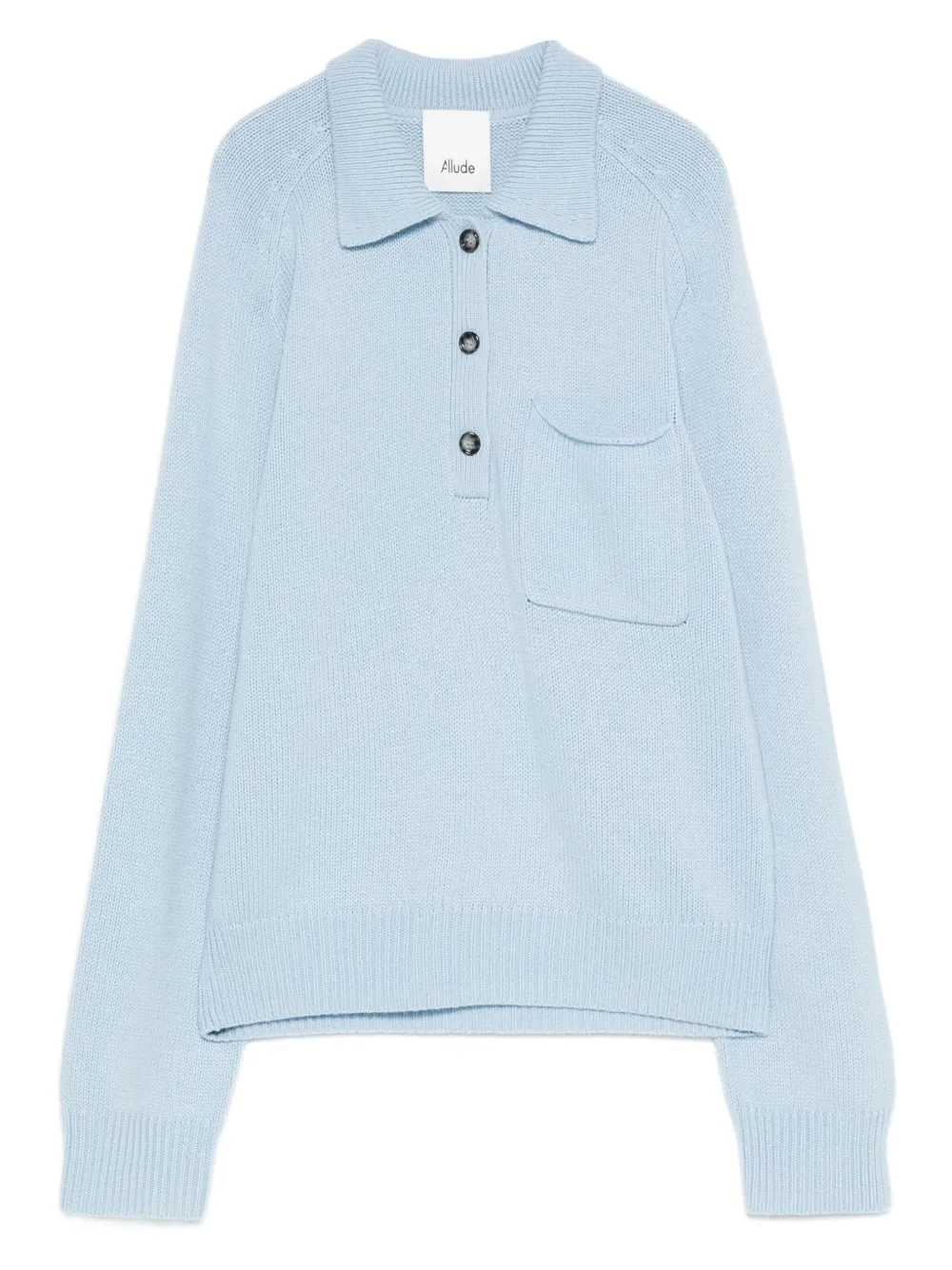 Свитер с воротником поло Allude, синий
Свитер с воротником поло Allude, синий