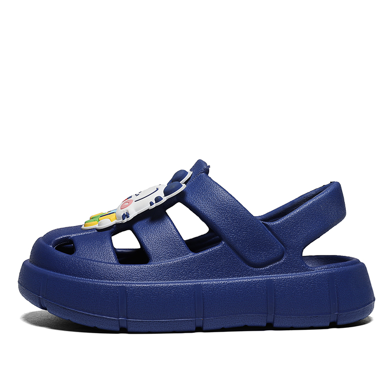 Детские сандалии с противоскользящей подошвой и защитой от ударов BOBDOG, синий
Детские сандалии с противоскользящей подошвой и защитой от ударов BOBDOG, синий