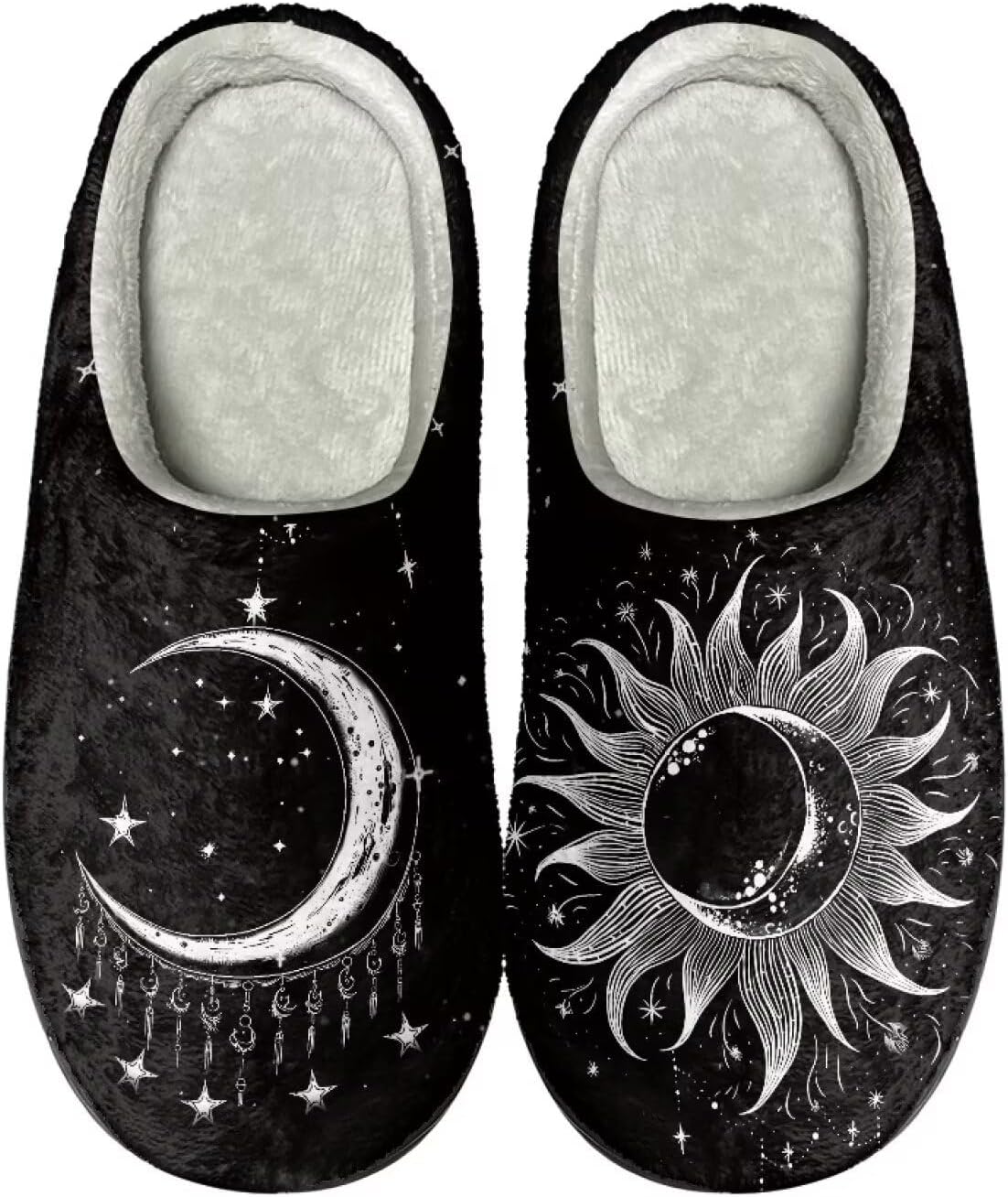 Удобные плюшевые тапочки Cadowhimsy с закрытым носком, домашние тапочки без шнурков, пушистые домашние тапочки для женщин и мужчин, для дома и улицы, Sun Moon Star Asterism
Удобные плюшевые тапочки Cadowhimsy с закрытым носком, домашние тапочки без шнурков, пушистые домашние тапочки для женщин и мужчин, для дома и улицы, Sun Moon Star Asterism