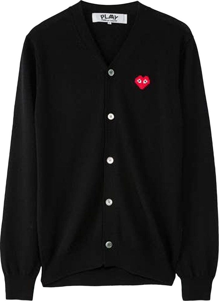 Кардиган Comme des Garçons PLAY x Invader Pixelated Heart Cardigan 'Black', черный
Кардиган Comme des Garçons PLAY x Invader Pixelated Heart Cardigan 'Black', черный