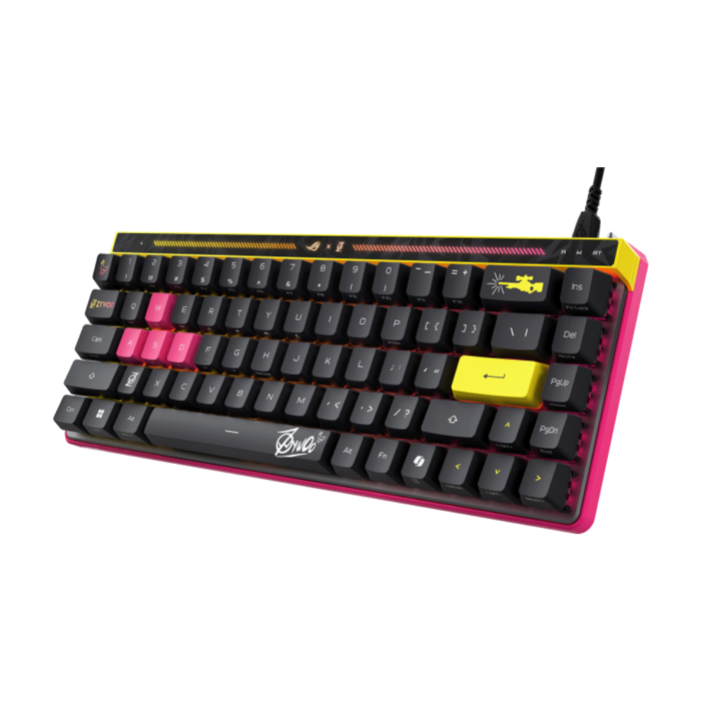 Клавиатура игровая механическая Asus ROG Falchion Ace HFX ZywOo Edition, ROG HFX, фуксия, английская раскладка
Клавиатура игровая механическая Asus ROG Falchion Ace HFX ZywOo Edition, ROG HFX, фуксия, английская раскладка