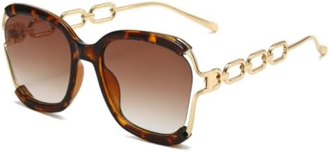 Солнцезащитные очки 2027 года для женщин, защита от ультрафиолета UV400, ретро-оправа с цепочкой и металлическим каркасом. Солнцезащитные очки для женщин MTZJH, Leopard
Солнцезащитные очки 2027 года для женщин, защита от ультрафиолета UV400, ретро-оправа с цепочкой и металлическим каркасом. Солнцезащитные очки для женщин MTZJH, Leopard