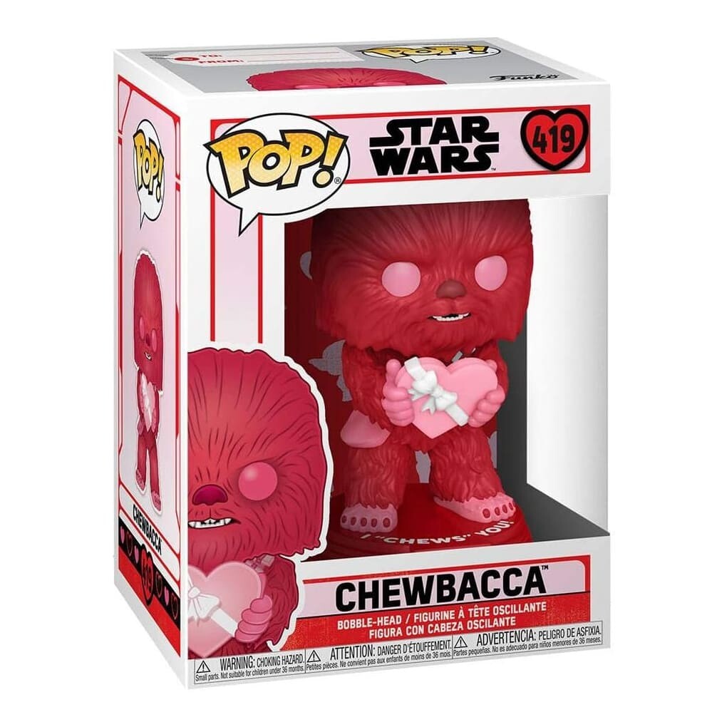 Фигурка Funko Pop! Star Wars Valentine's Day Chewbacca 
Фигурка Funko Pop! Star Wars Valentine's Day Chewbacca