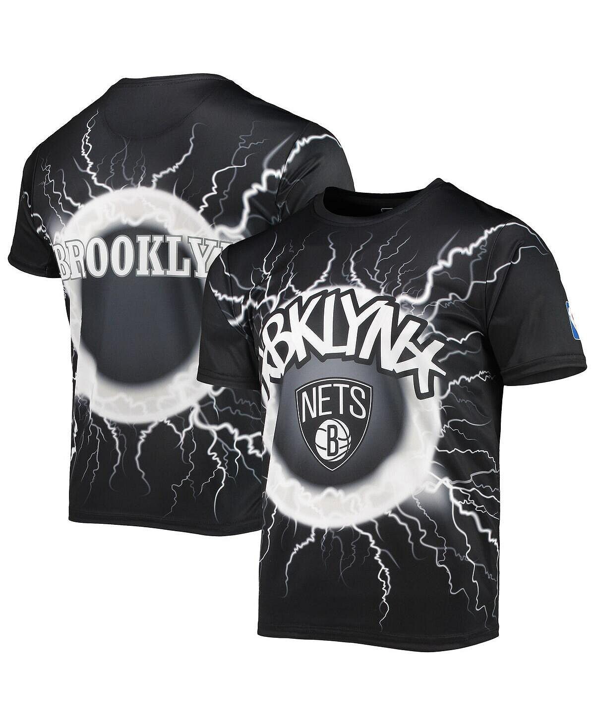 Мужская черная футболка brooklyn nets tornado bolt FISLL, черный
Мужская черная футболка brooklyn nets tornado bolt FISLL, черный