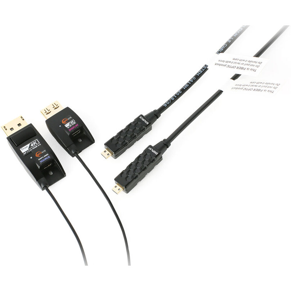 Кабель DisplayPort — HDMI Opticis DisplayPort 1.2 to HDMI 2.0 Converting DHFC-200D-30
Кабель DisplayPort — HDMI Opticis DisplayPort 1.2 to HDMI 2.0 Converting DHFC-200D-30