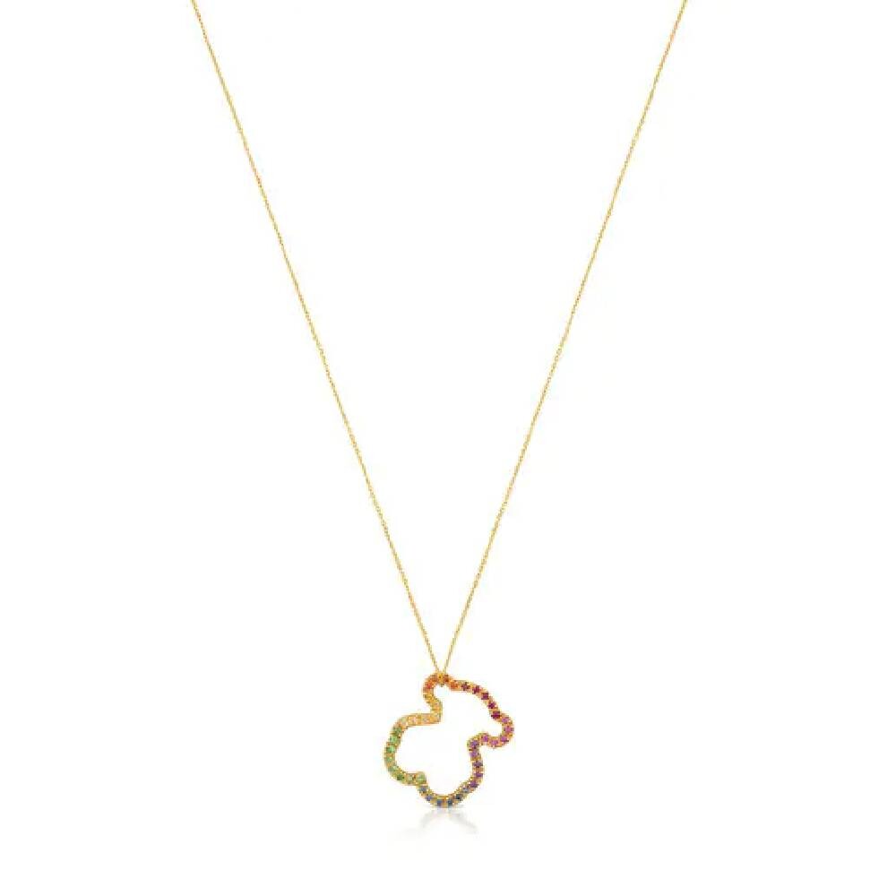 Колье с подвеской Tous Icon Bear Motif, золото/драгоценные камни
Колье с подвеской Tous Icon Bear Motif, золото/драгоценные камни