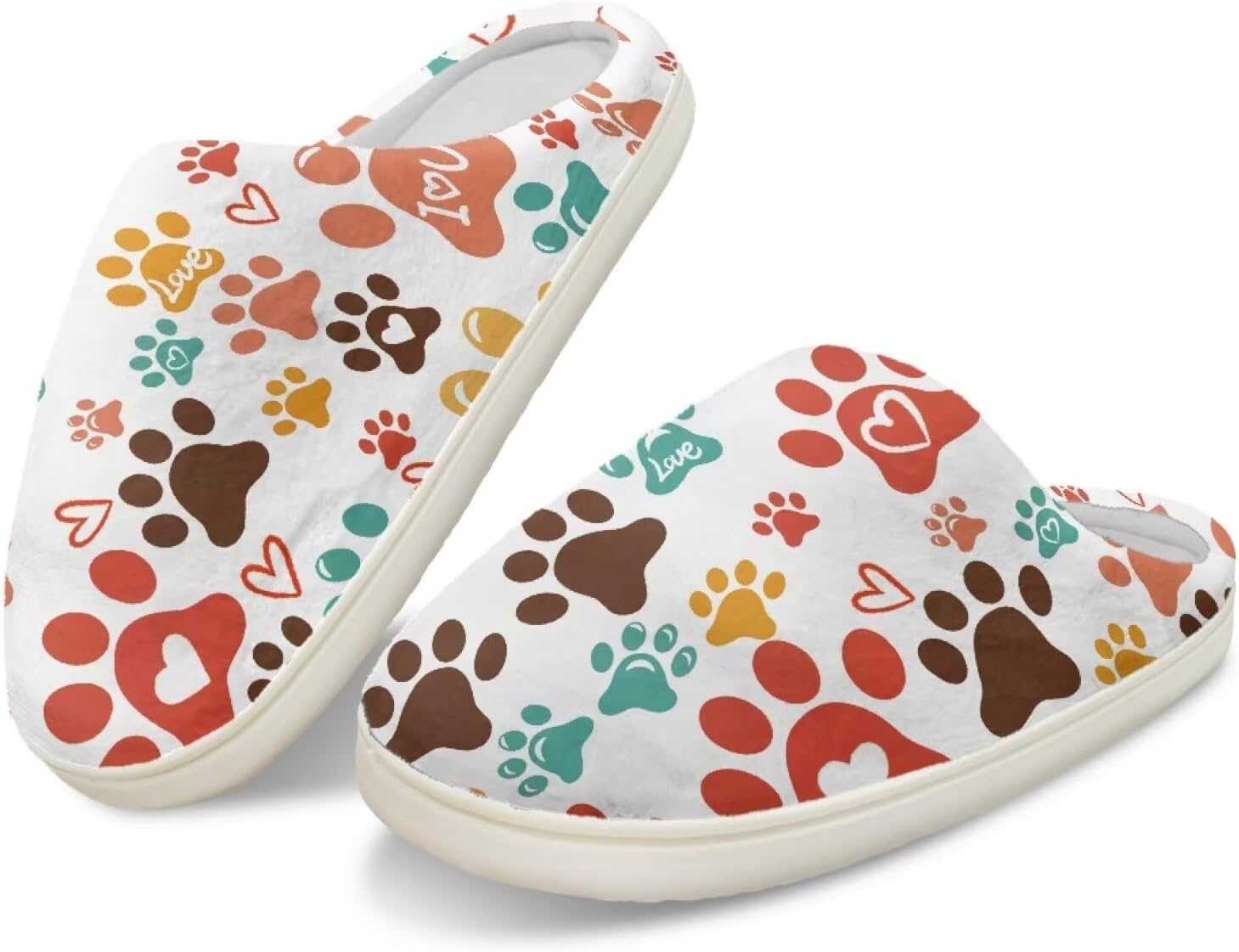 Мягкие тапочки для женщин, домашние милые тапочки для подростков, размер 4-12 Cugasmaru, Cute Pet Paw Print
Мягкие тапочки для женщин, домашние милые тапочки для подростков, размер 4-12 Cugasmaru, Cute Pet Paw Print