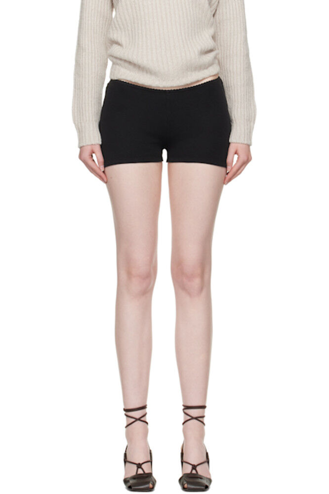 Черные шорты «тамарама» OUR LEGACY
Черные шорты «тамарама» OUR LEGACY