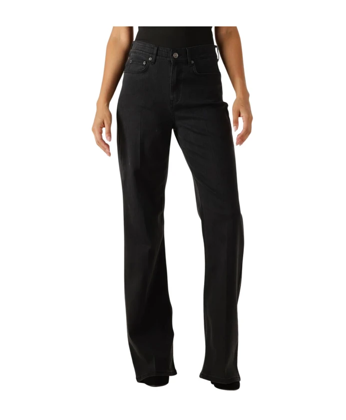 Серые расклешенные джинсы для женщин Drykorn, черный
Серые расклешенные джинсы для женщин Drykorn, черный