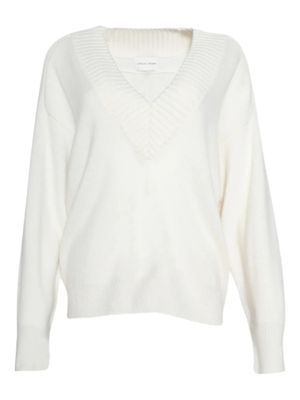 Кашемировый свитер LouLou de Saison, белый
Кашемировый свитер LouLou de Saison, белый