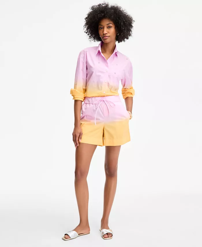 Женские шорты с омбре и завязками On 34th, фиолетовый
Женские шорты с омбре и завязками On 34th, фиолетовый