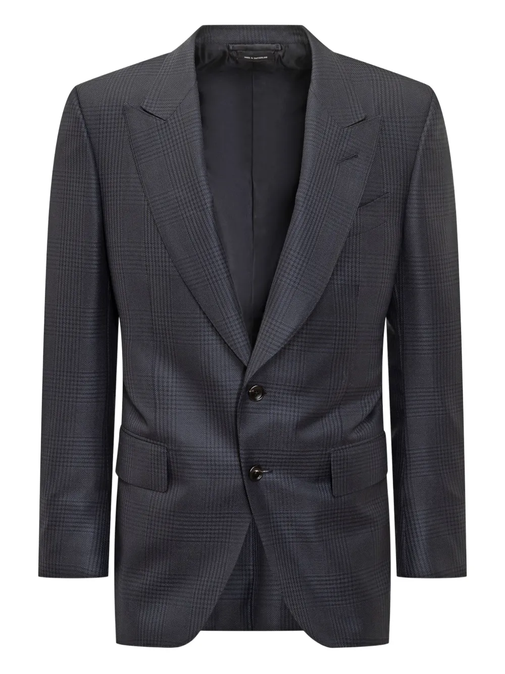 Клетчатый пиджак с двумя пуговицами TOM FORD, черный
Клетчатый пиджак с двумя пуговицами TOM FORD, черный