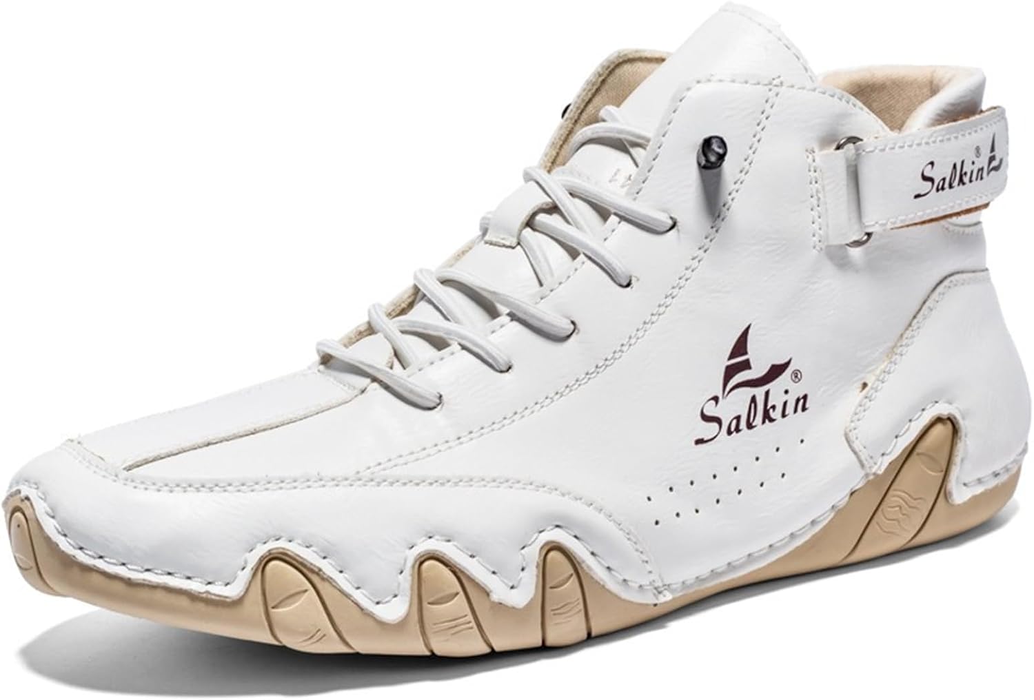 Модные высокие кожаные кроссовки, легкие и водонепроницаемые, размеры 6-13 Abborora, белый
Модные высокие кожаные кроссовки, легкие и водонепроницаемые, размеры 6-13 Abborora, белый