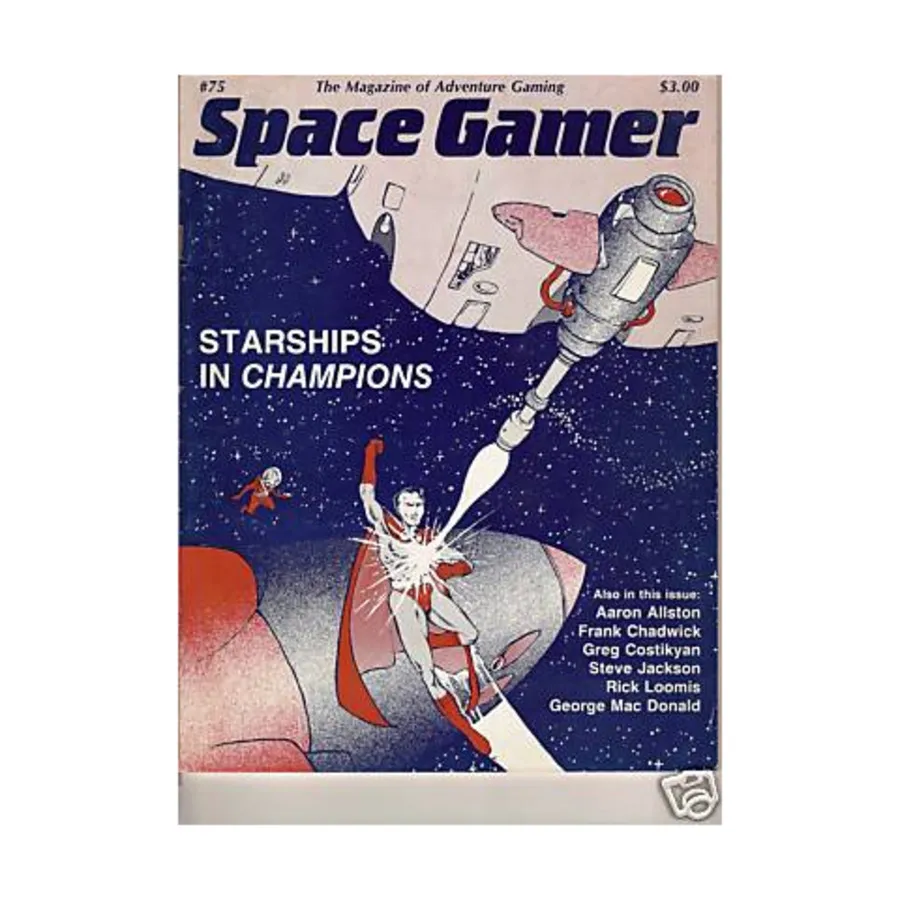 Журнал #75 "Starships in Champions, Battledroids Variants", Space Gamer Magazine (Various Publishers)
Журнал #75 "Starships in Champions, Battledroids Variants", Space Gamer Magazine (Various Publishers)