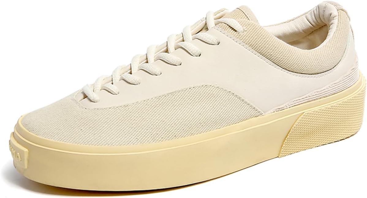 Мужские повседневные кроссовки на шнуровке, удобные массивные низкие кеды для ходьбы, ретро скейт кроссовки Zhoupulp, бежевый
Мужские повседневные кроссовки на шнуровке, удобные массивные низкие кеды для ходьбы, ретро скейт кроссовки Zhoupulp, бежевый