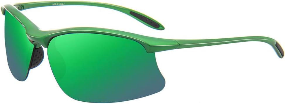 Поляризованные спортивные солнцезащитные очки для мужчин и женщин, оправа Tr90 из небьющегося материала, подходят для бега, рыбалки, бейсбола и вождения UJNHGQ, Green Green
Поляризованные спортивные солнцезащитные очки для мужчин и женщин, оправа Tr90 из небьющегося материала, подходят для бега, рыбалки, бейсбола и вождения UJNHGQ, Green Green
