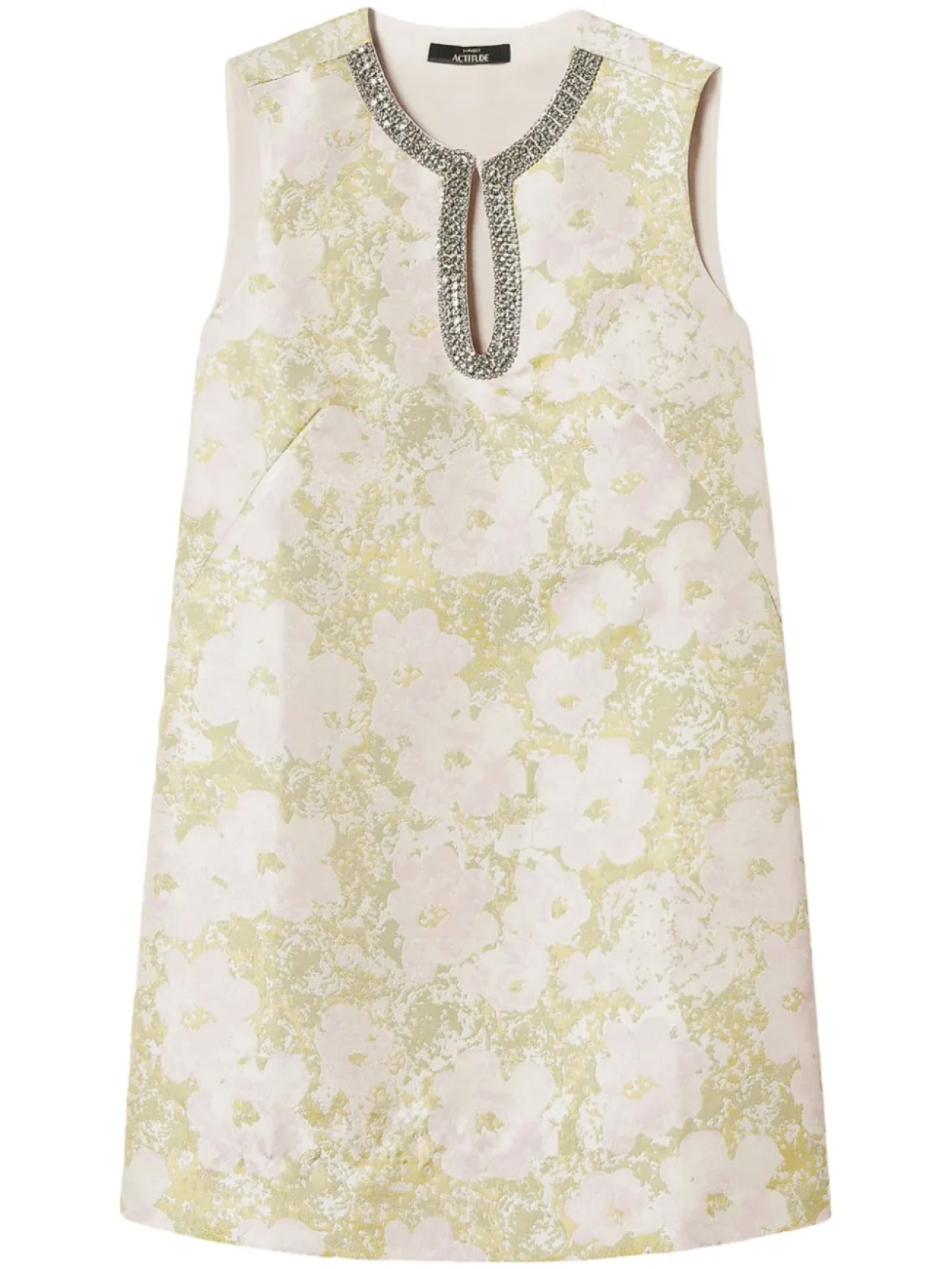 TWINSET жаккардовое платье мини, белый
TWINSET жаккардовое платье мини, белый