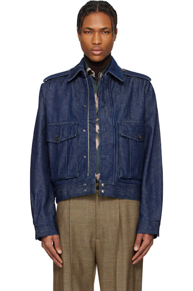 Укороченная джинсовая куртка темно-синего цвета Dries Van Noten, Синий, Укороченная джинсовая куртка темно-синего цвета Dries Van Noten
Укороченная джинсовая куртка темно-синего цвета Dries Van Noten, Синий, Укороченная джинсовая куртка темно-синего цвета Dries Van Noten