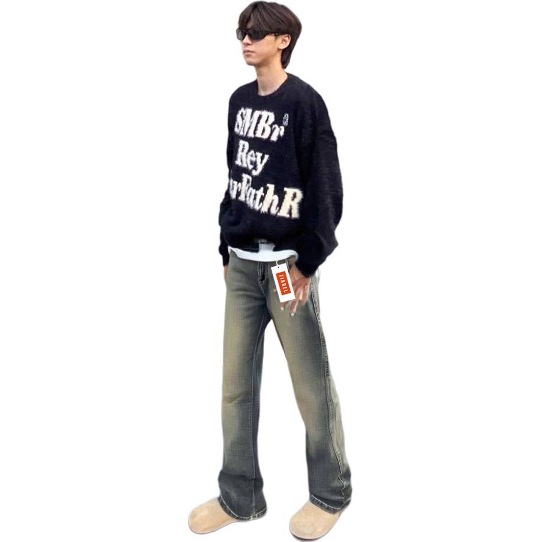 Джинсы унисекс умеренного прямого кроя ZIAREL, vintage синий
Джинсы унисекс умеренного прямого кроя ZIAREL, vintage синий