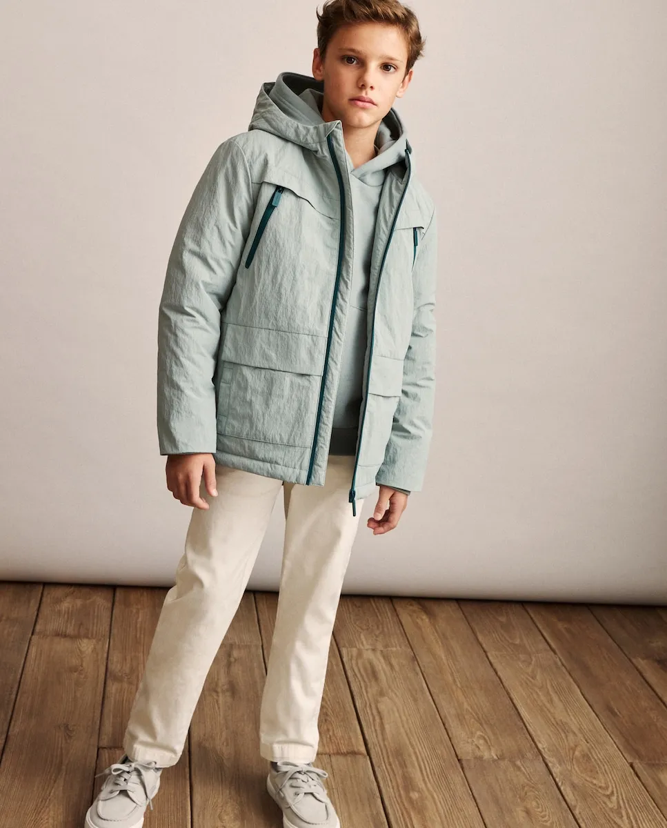 Техническая утепленная парка для девочки Coconut El Corte Inglés, шалфейный зеленый
Техническая утепленная парка для девочки Coconut El Corte Inglés, шалфейный зеленый