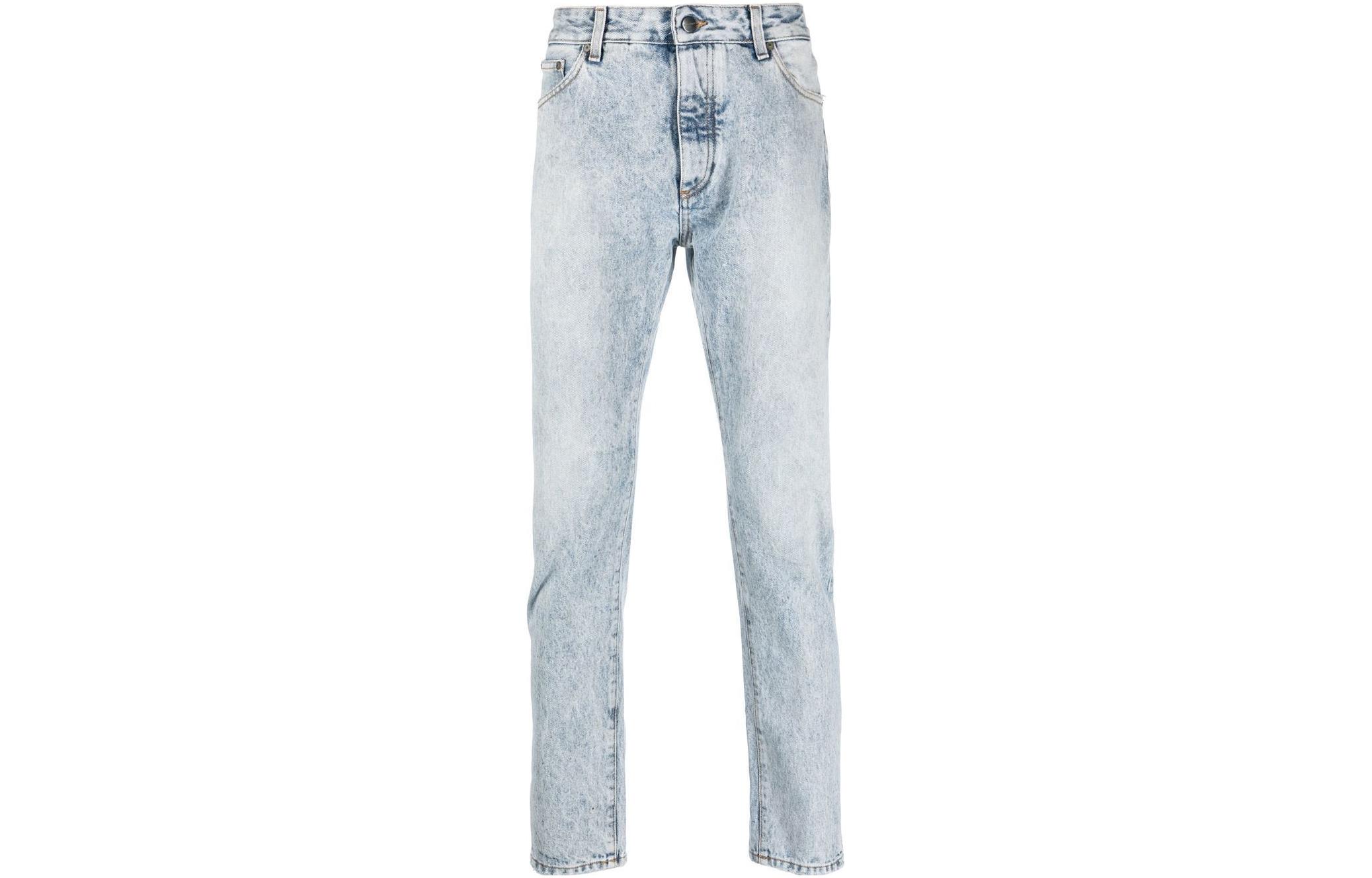 Прямые джинсы с принтом изогнутого логотипа PALM ANGELS, синие
Прямые джинсы с принтом изогнутого логотипа PALM ANGELS, синие