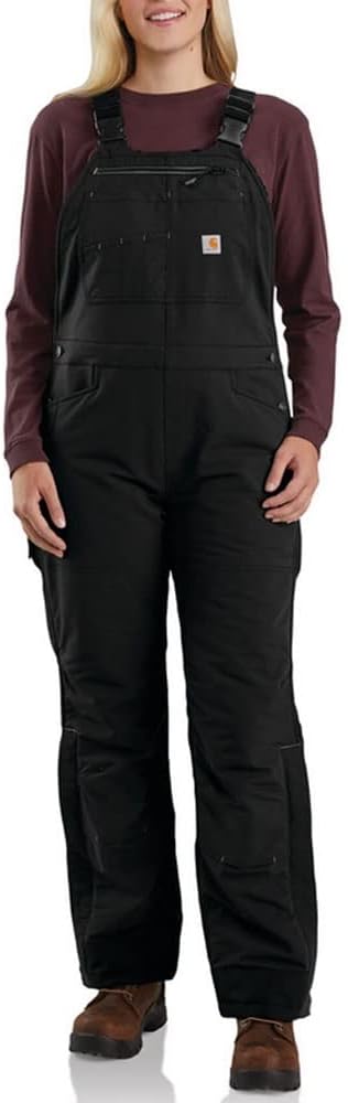 Carhartt Women's Super Dux Relaxed Fit Insulated Bib Overall, Black
Carhartt Women's Super Dux Relaxed Fit Insulated Bib Overall, Black