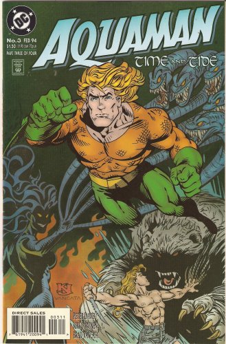 Aquaman: Time and Tide #3 February 1994 (DC Comics)
Aquaman: Time and Tide #3 February 1994 (DC Comics)