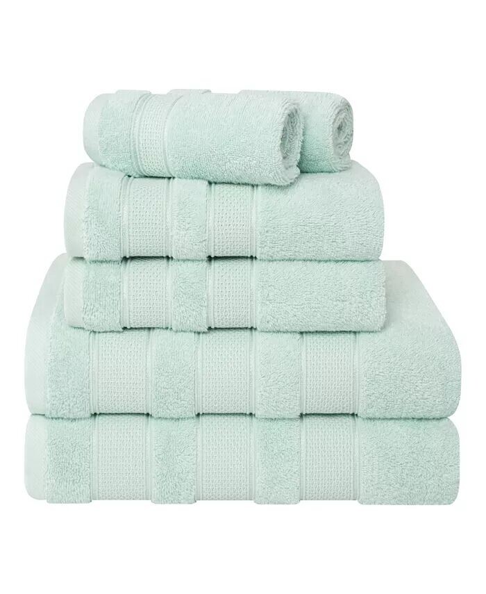 Набор банных полотенец Salem Premium из 100% турецкого хлопка, 6 предметов American Soft Linen, зеленый
Набор банных полотенец Salem Premium из 100% турецкого хлопка, 6 предметов American Soft Linen, зеленый